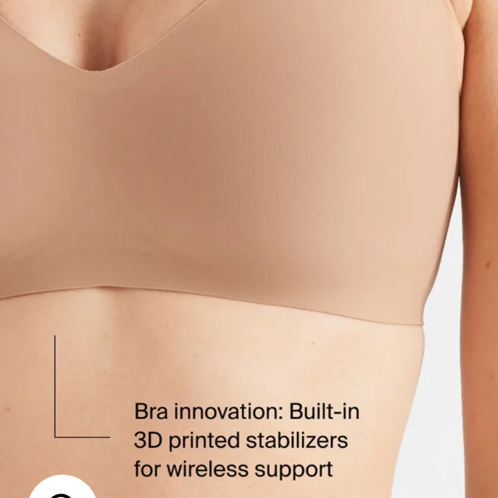 Knix Seamless pale pink bra - Picture 7 of 9